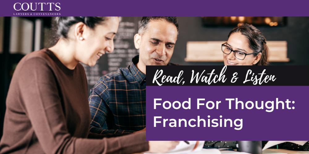 Food For Thought: Franchising