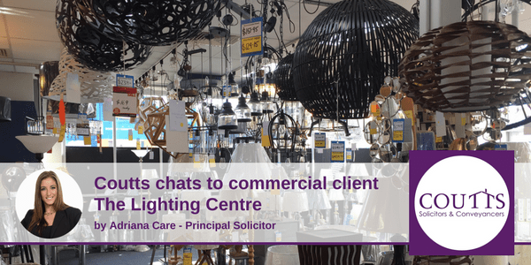 Coutts Chats to Commercial Client Lighting Centre