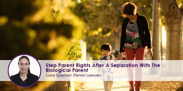 Step Parent Rights After a Separation With Biological Parent
