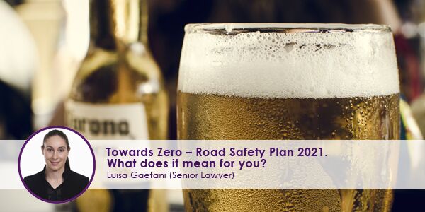 Towards Zero Road Safety Plan 2021