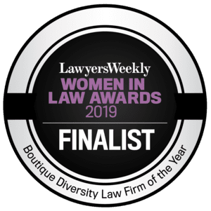 Lawyers Weekly Women in Law Awards 2019