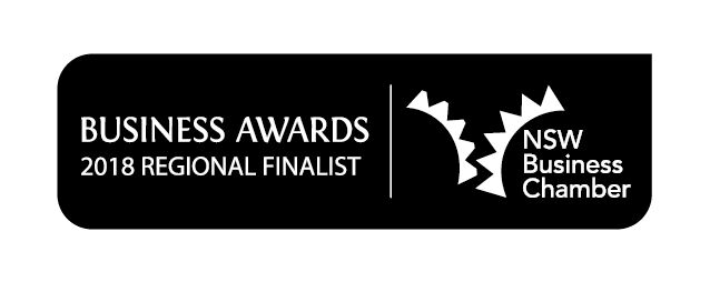 NSW Business Chamber Awards 2018 Regional Finalist