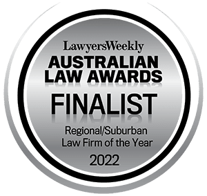 Lawyers Weekly Australian Law Awards Finalist