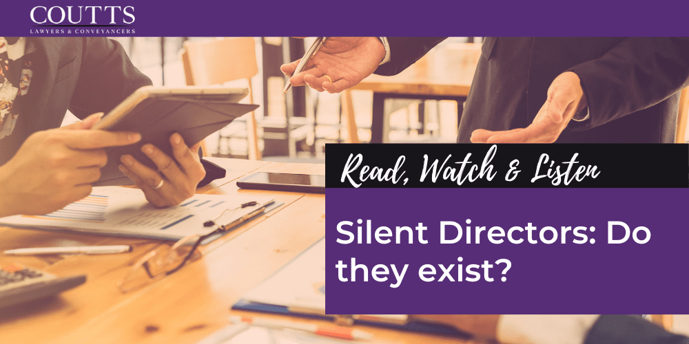 Silent Directors: Do they exist?