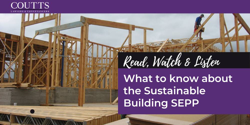 What to know about the Sustainable Building SEPP