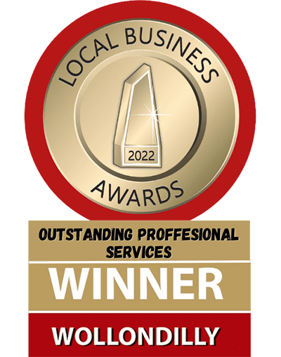 Local business Awards 2022 - Outstanding Professional Services Winner