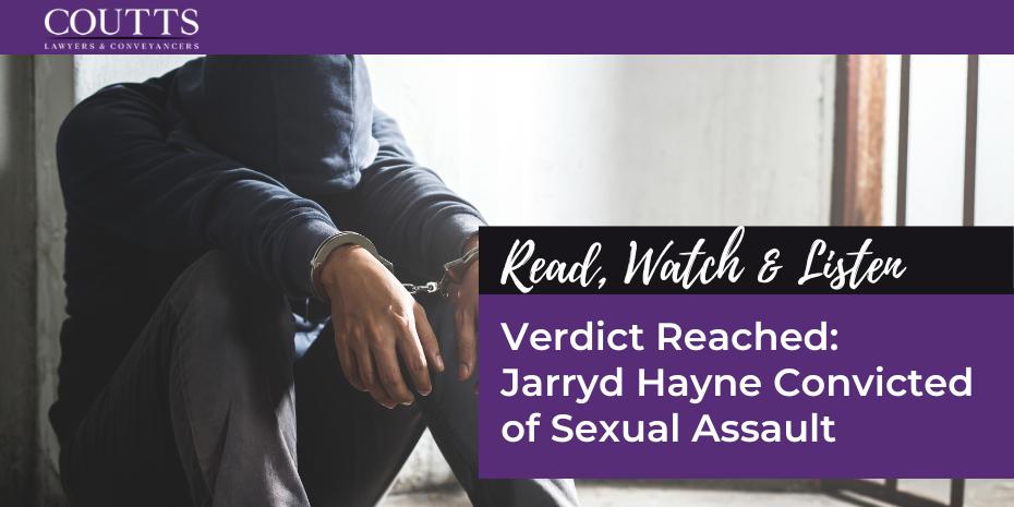 Verdict Reached: Jarryd Hayne Convicted of Sexual Assault