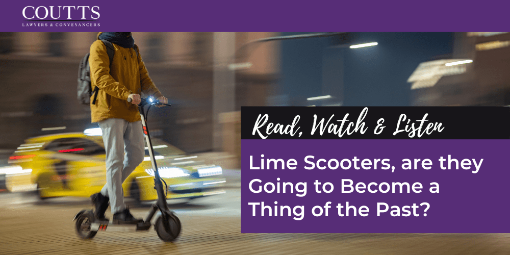Lime Scooters, are they Going to Become a Thing of the Past?